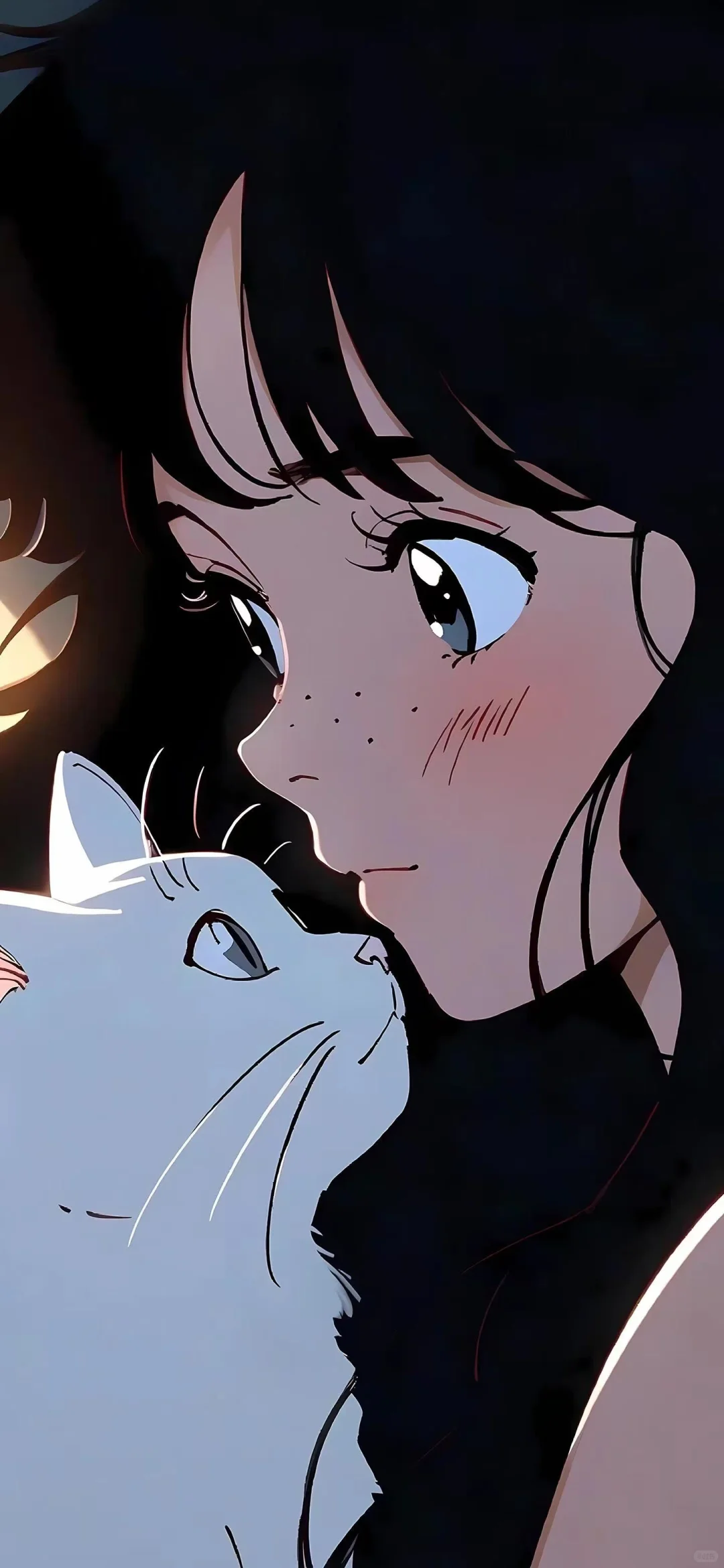𝑺𝒉𝒂𝒓𝒆 少女和猫绝美壁纸
