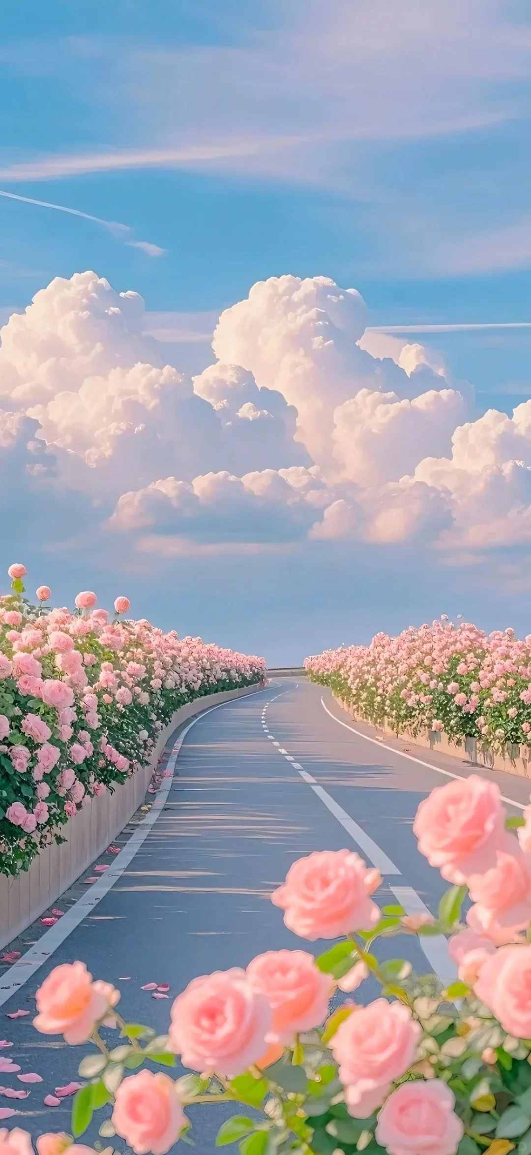 这条浪漫的花路，超治愈！