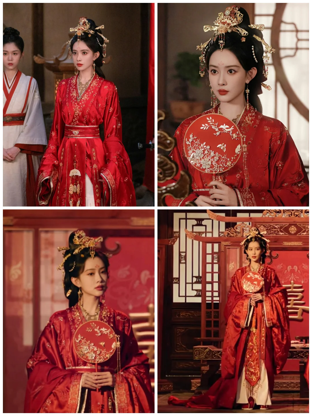 桃花映江山姜桃花服装盘点1