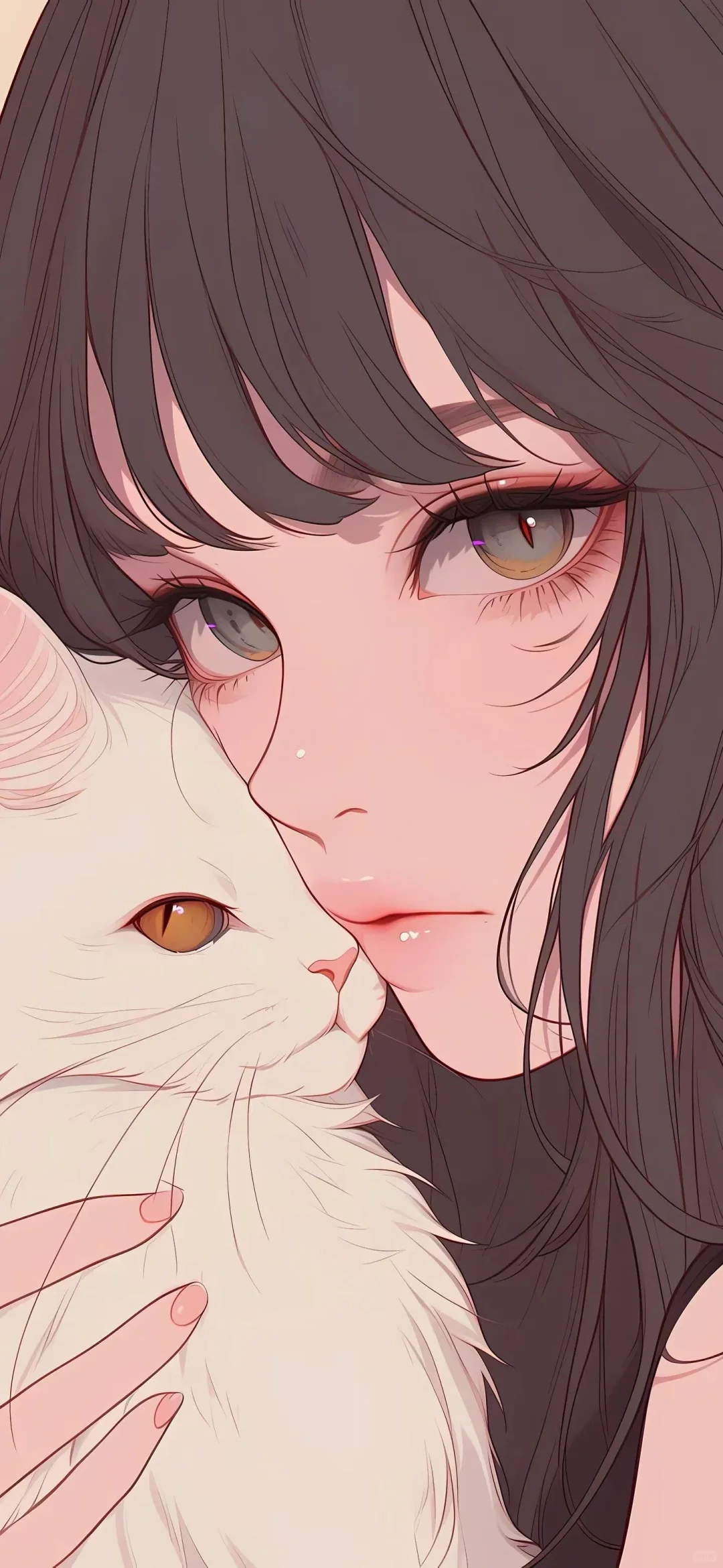 𝑺𝒉𝒂𝒓𝒆 少女和猫绝美壁纸