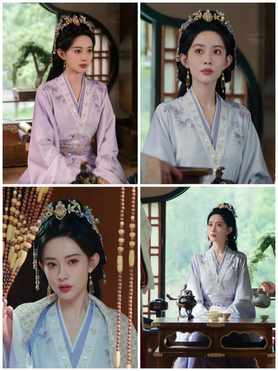 桃花映江山姜桃花服装盘点1
