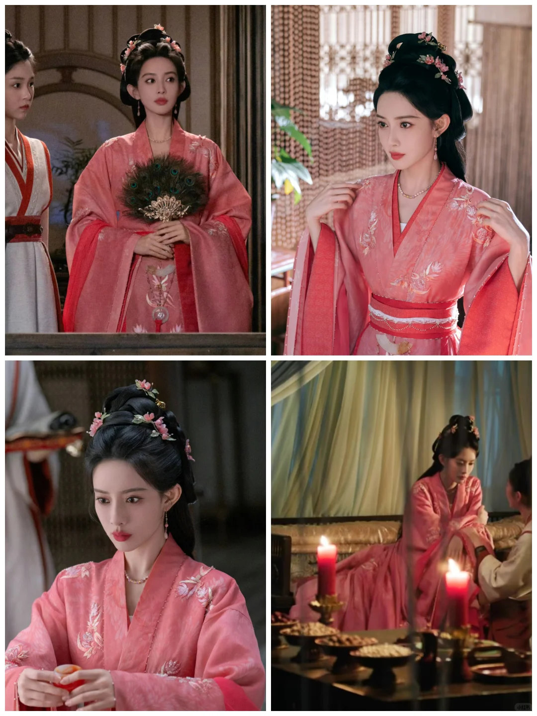 桃花映江山姜桃花服装盘点1