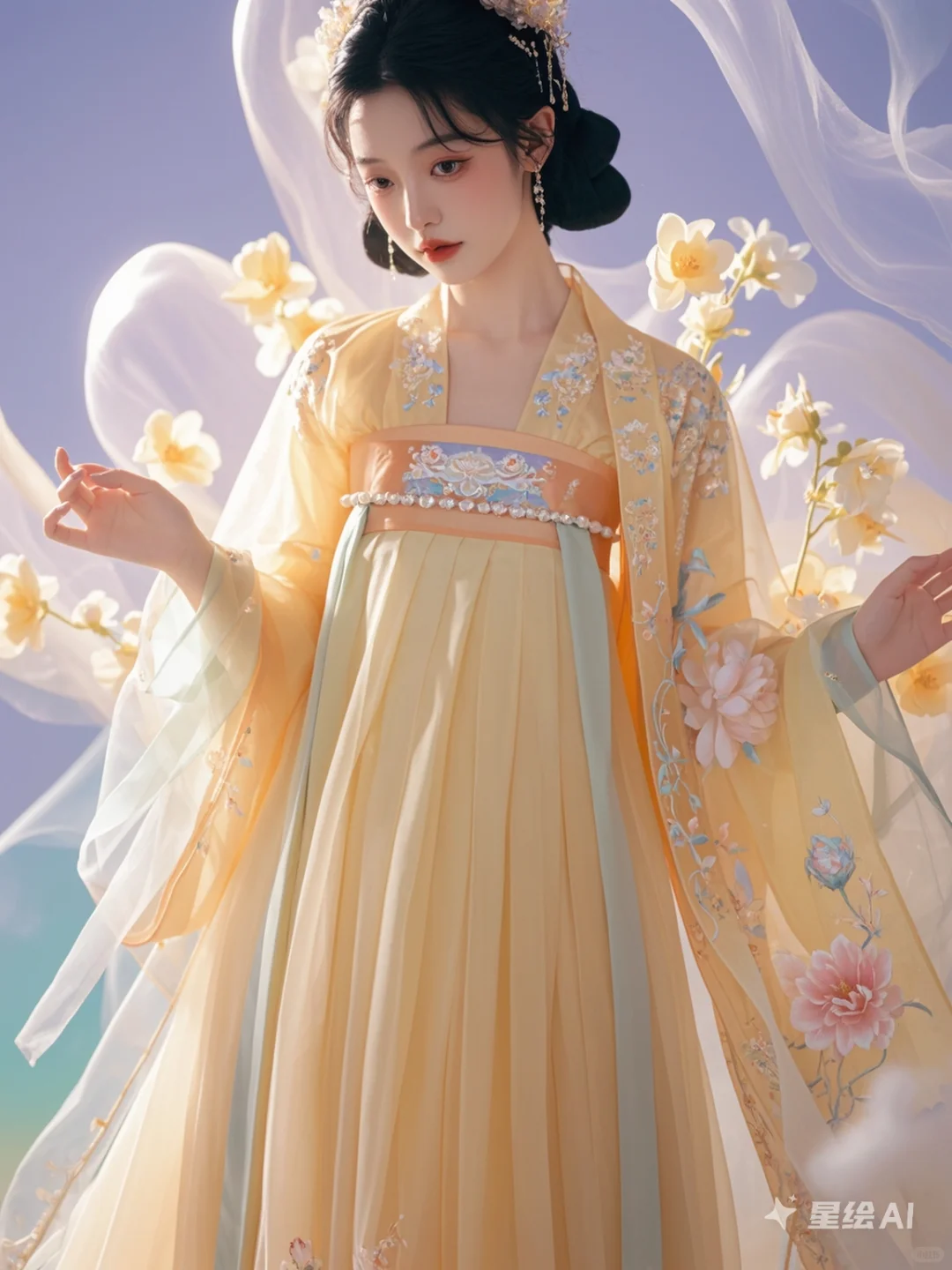 纱曼花漾仙子｜古装写真