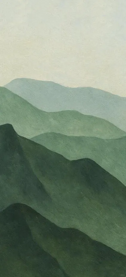 青山 ins小众 干净高级 氛围治愈系壁纸｜