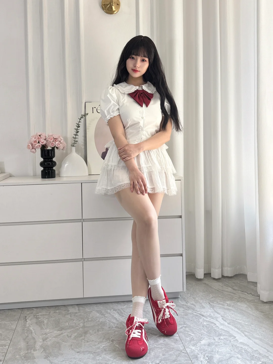 肉肉腿穿裙子太御啦～