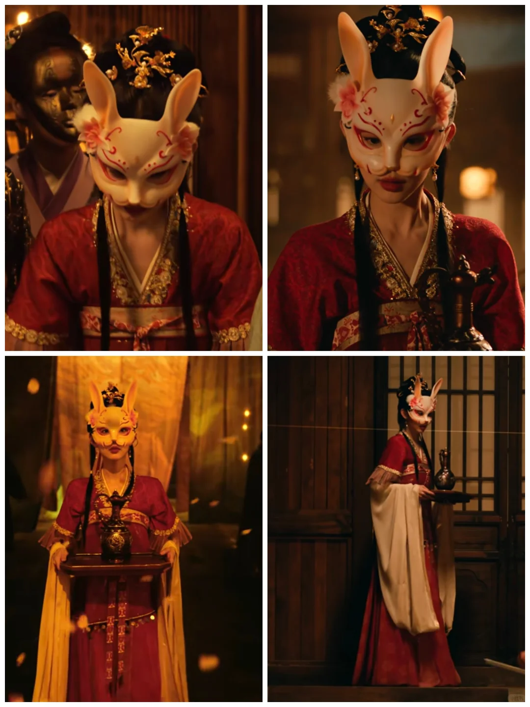 桃花映江山姜桃花服装盘点1