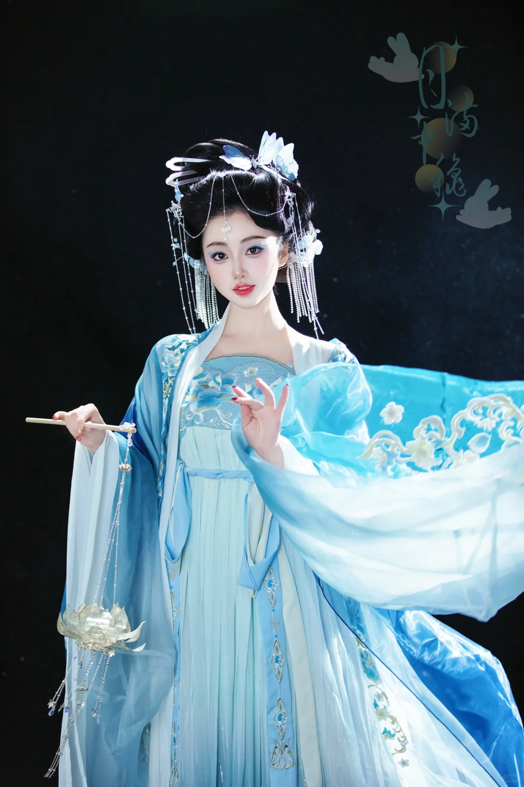 这组中秋古风写真被朋友圈赞爆了～