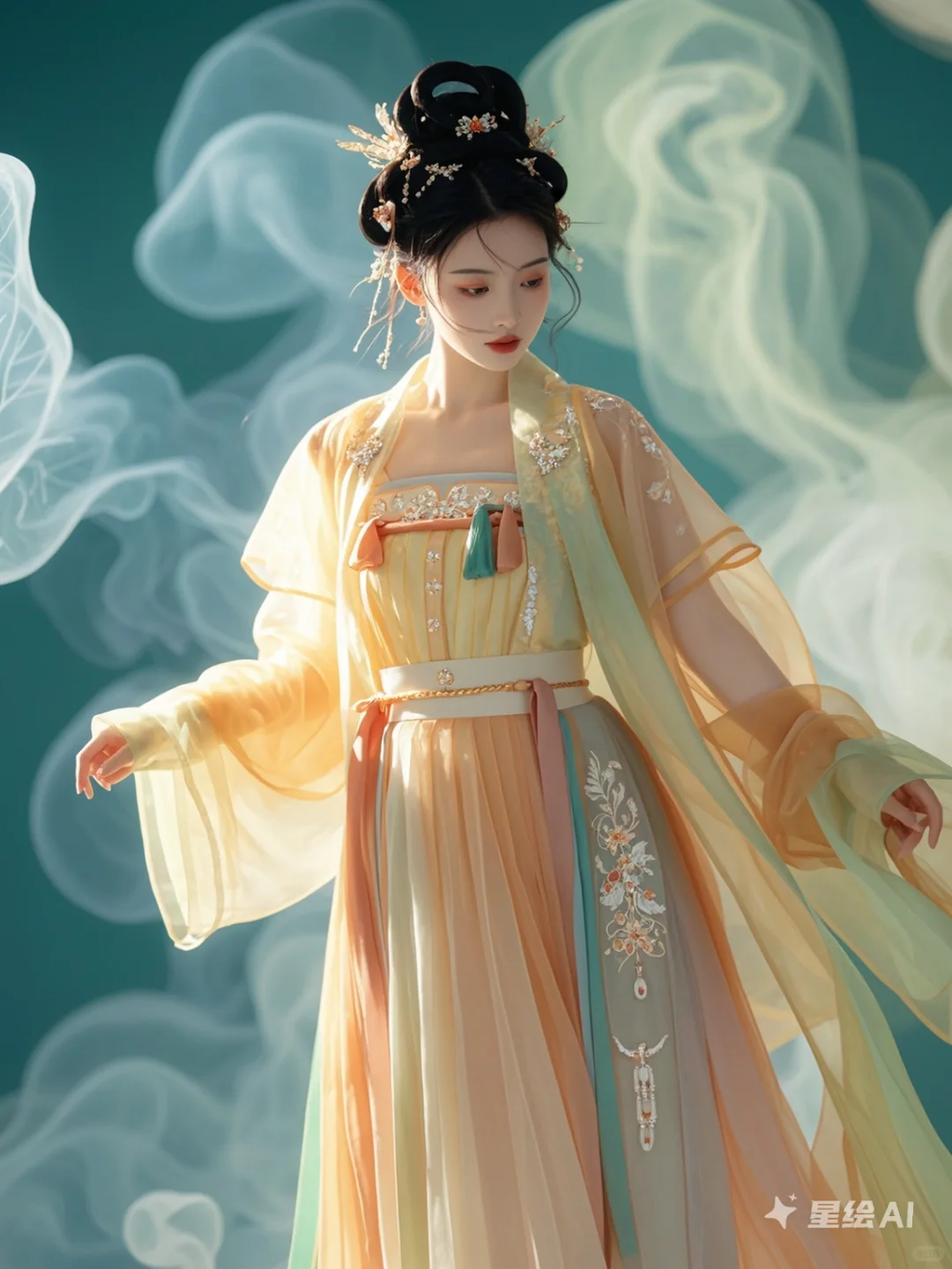 纱曼花漾仙子｜古装写真