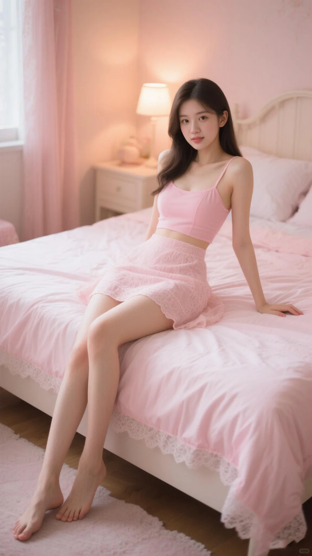 甜晕了！少女心爆棚的粉色系写真揭秘💗