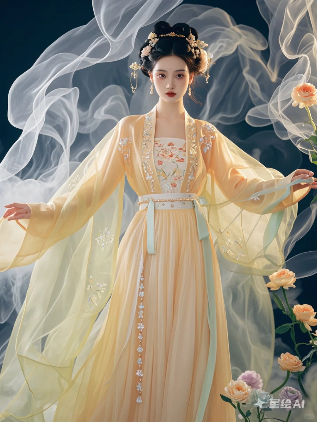 纱曼花漾仙子｜古装写真