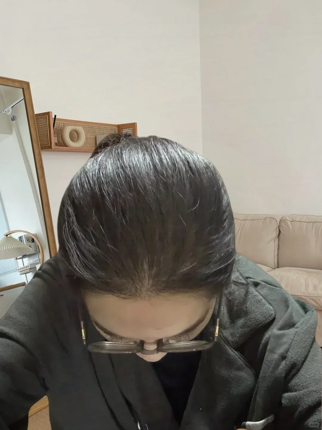 雄脱女，打卡一年，发量回归