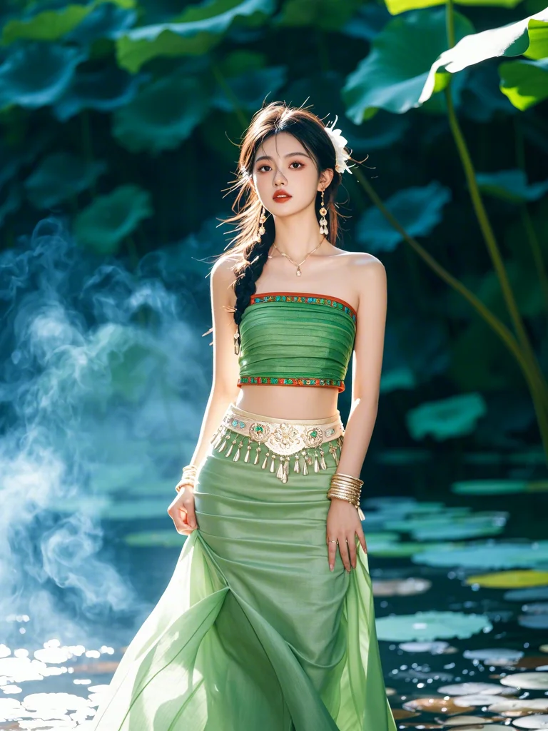 即梦咒语分享 | 河边傣女