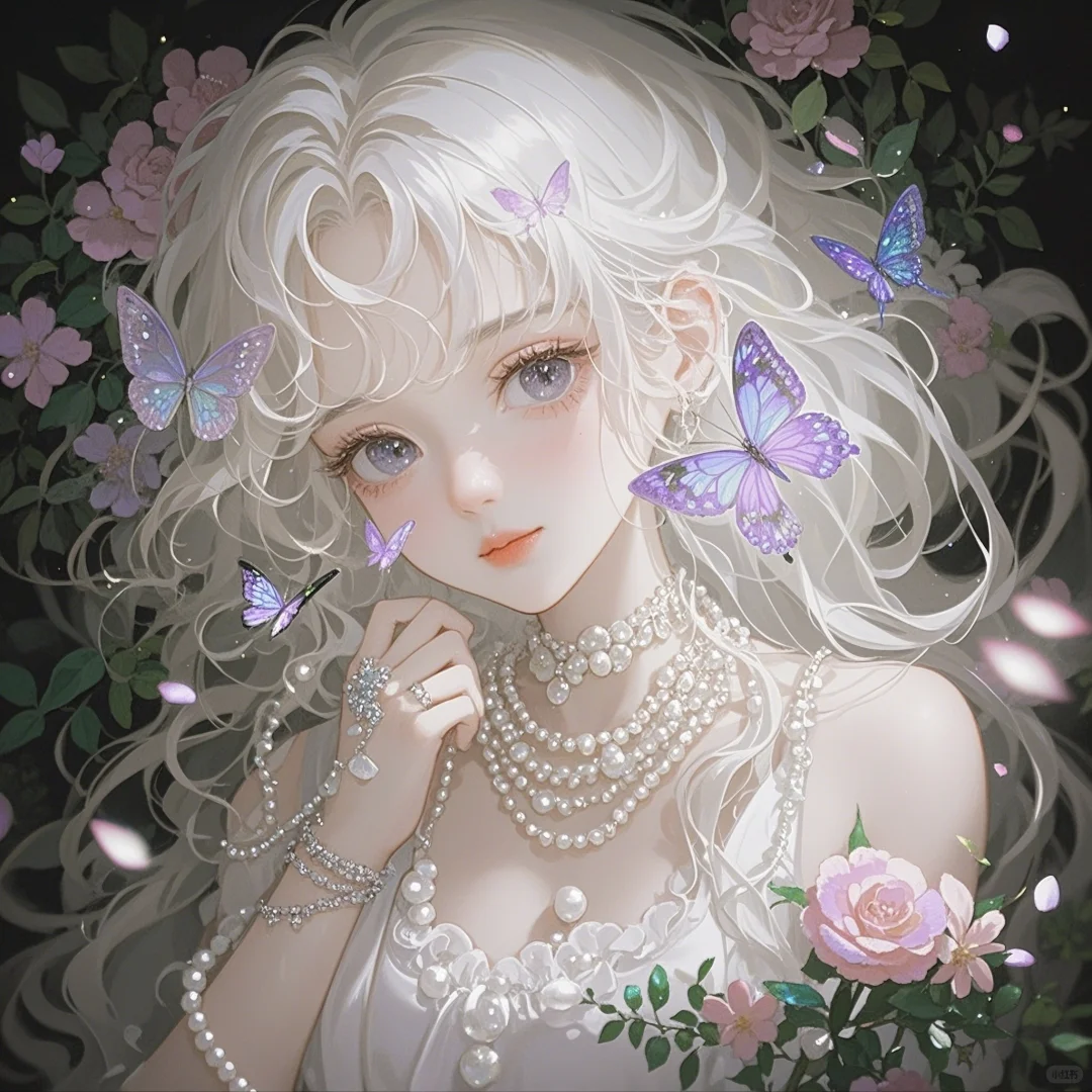 超绝美插画，梦中情女！💕