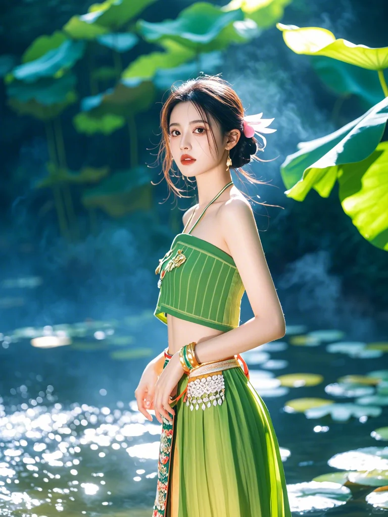 即梦咒语分享 | 河边傣女