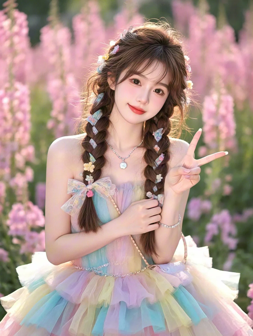 粉粉的仙女来喽｜好美