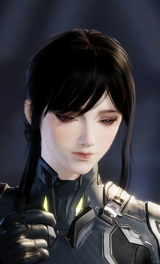 “才不是天然呆机器女！”