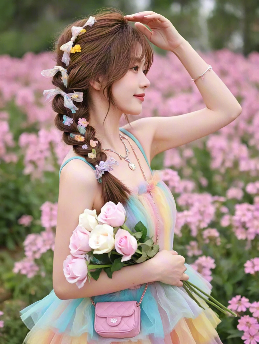 粉粉的仙女来喽｜好美