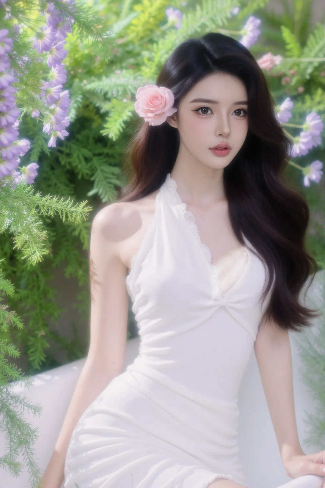 被美哭！浴缸森花仙女写真绝了
