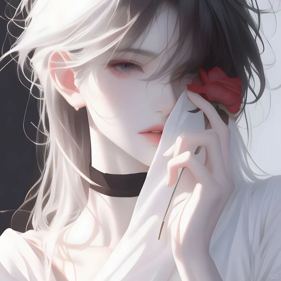 女生头像：玫瑰