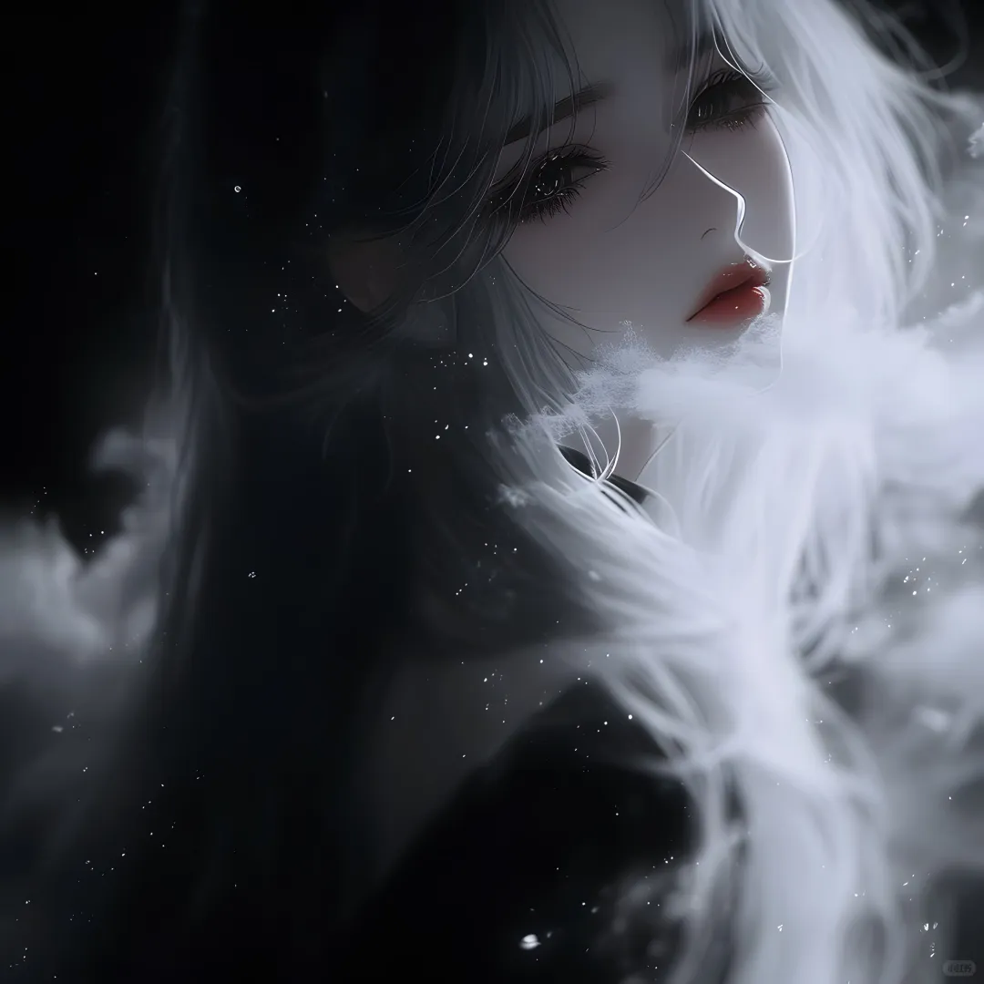 女生头像：乌云