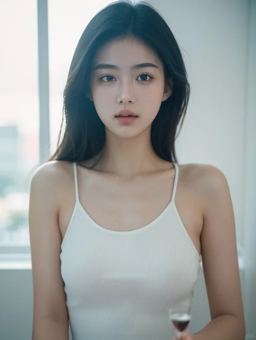 真实美丽，她是自然优雅的女神！