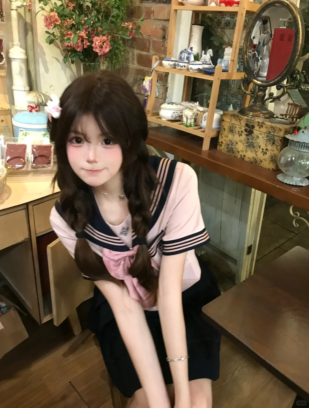 存一些甜妹拍照姿势