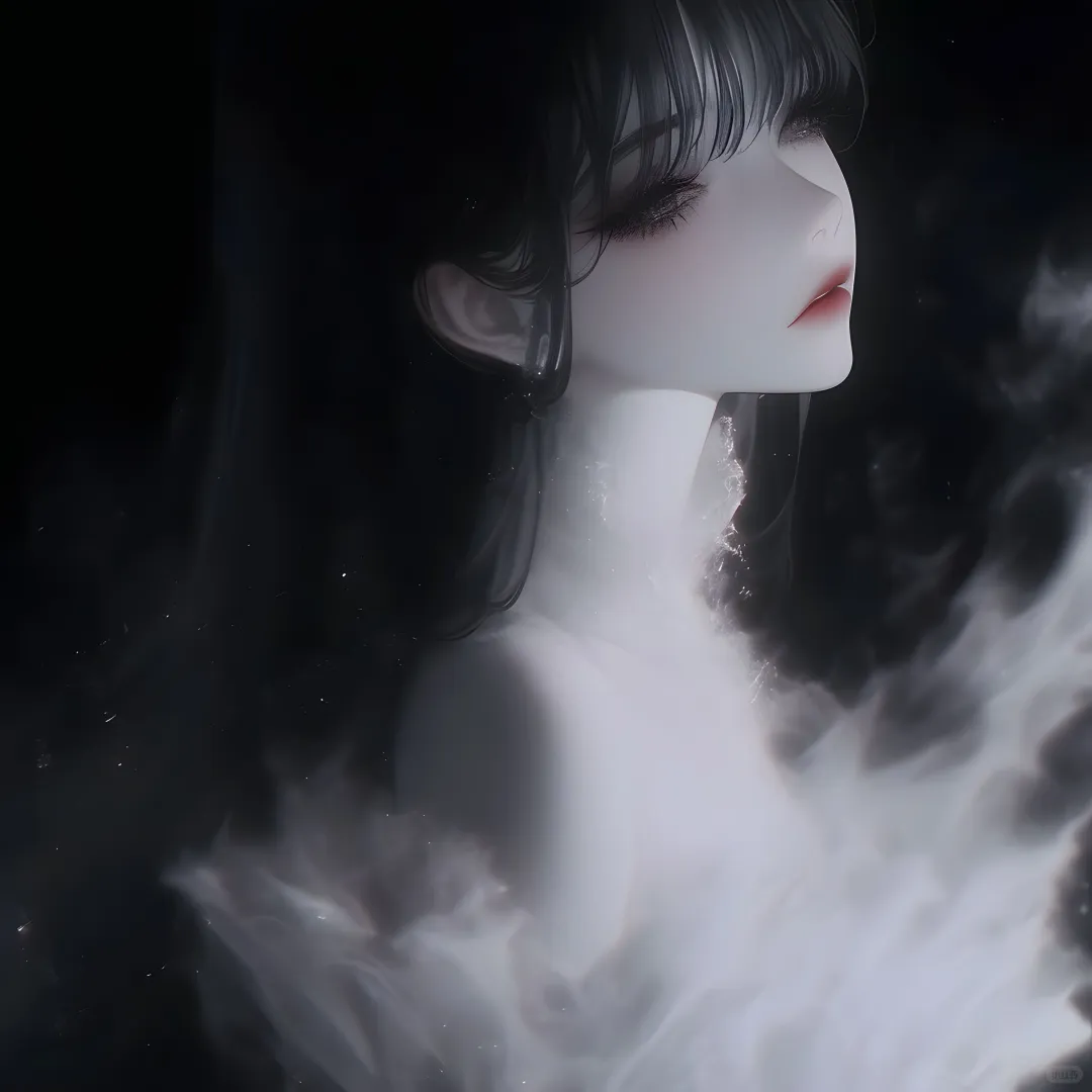 女生头像：乌云