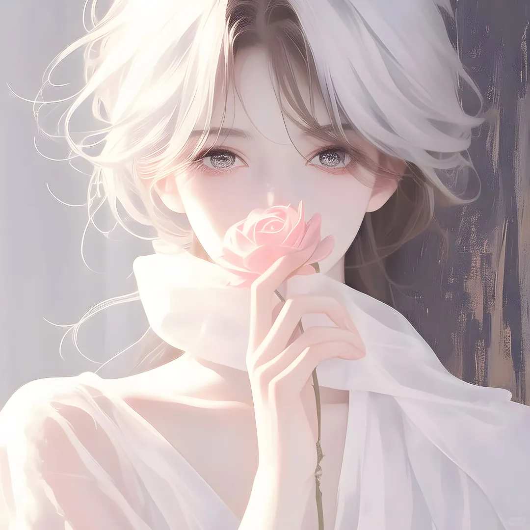 女生头像：玫瑰