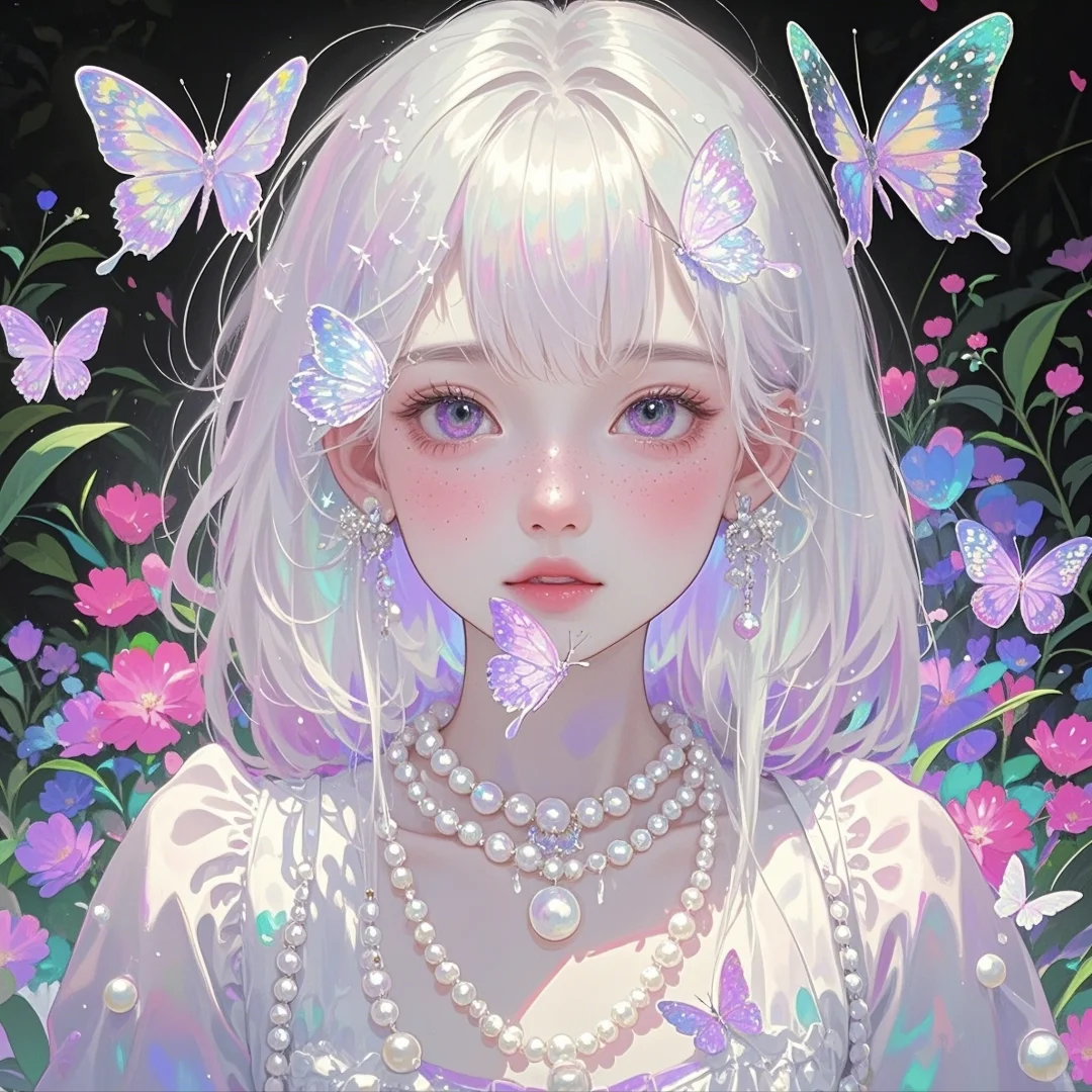 超绝美插画，梦中情女！💕