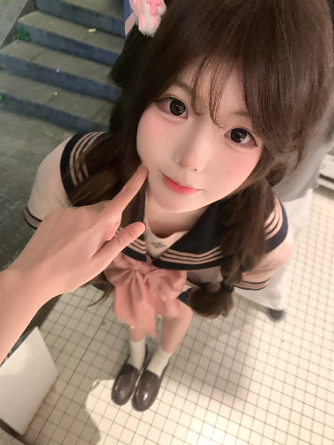 存一些甜妹拍照姿势