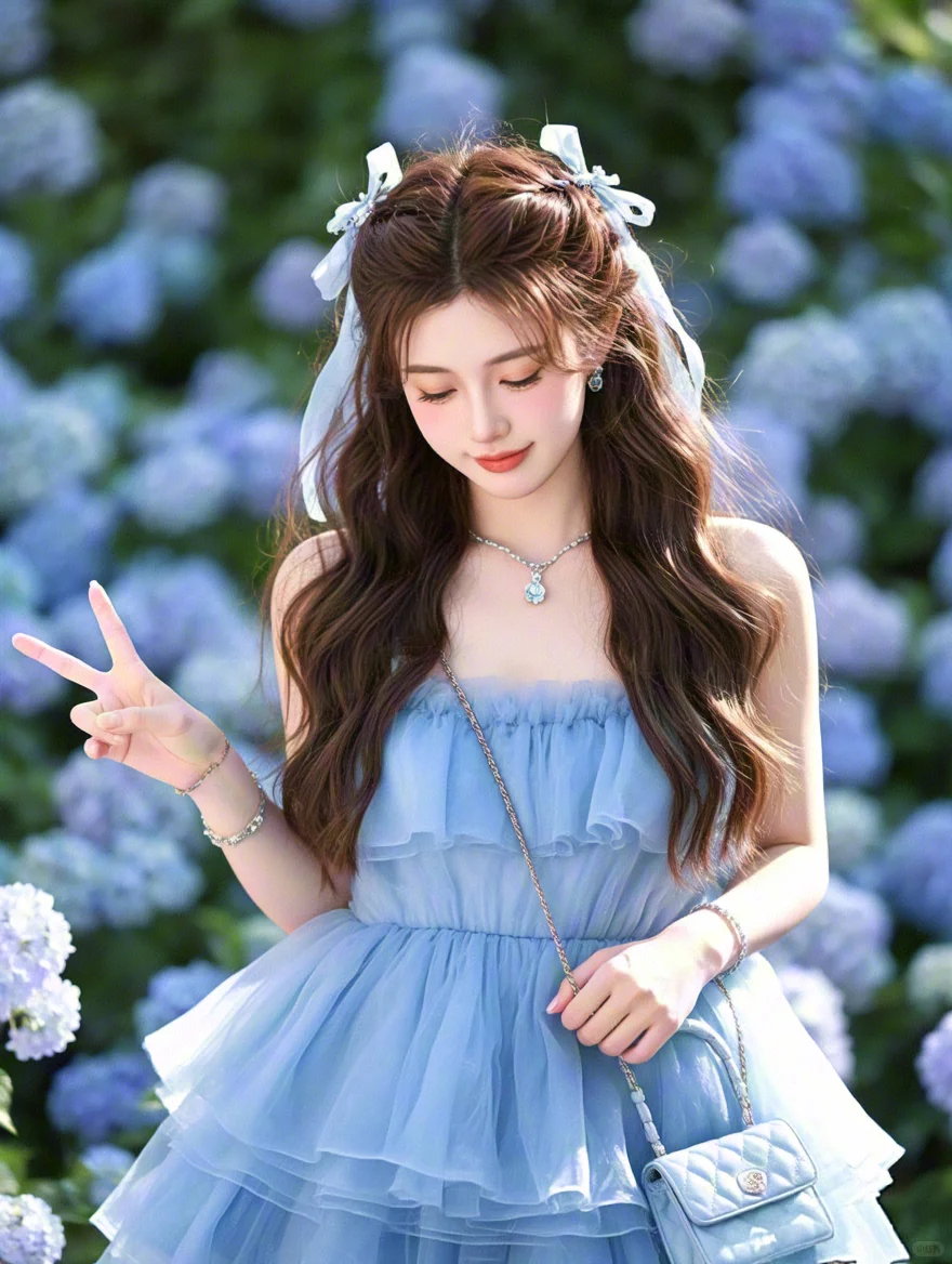 这颜色也太美了