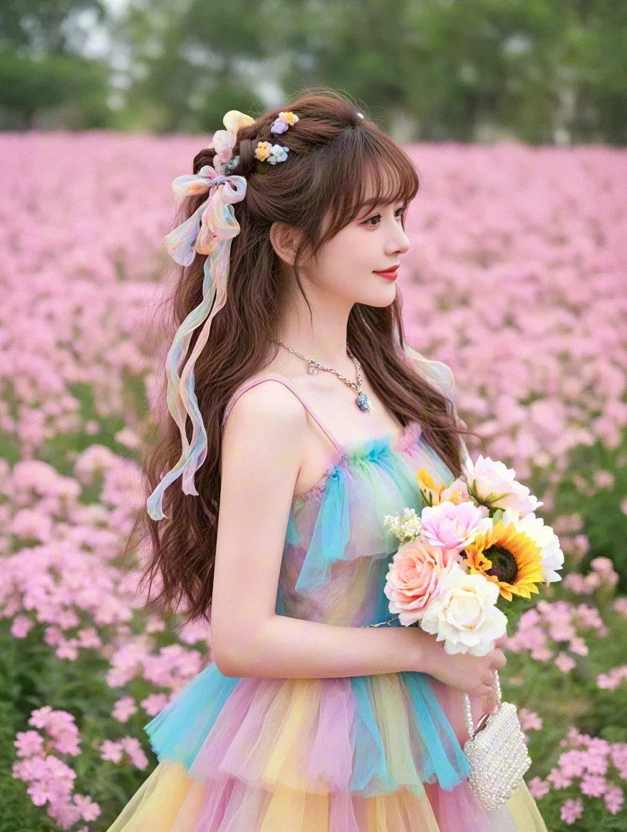 粉粉的仙女来喽｜好美