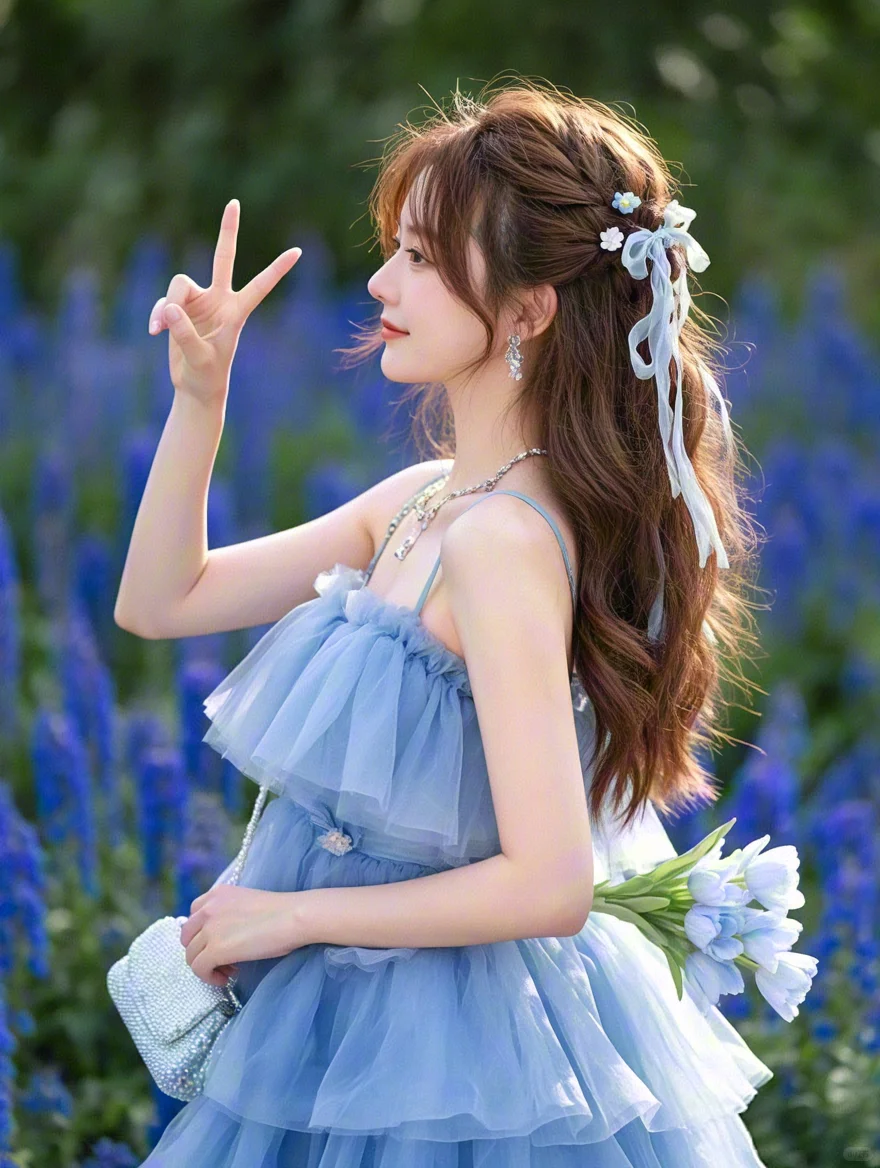 这颜色也太美了