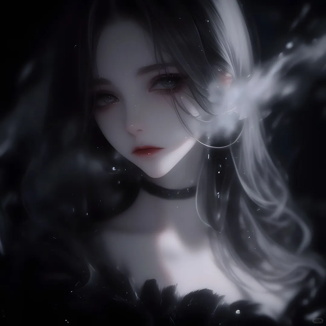 女生头像：乌云