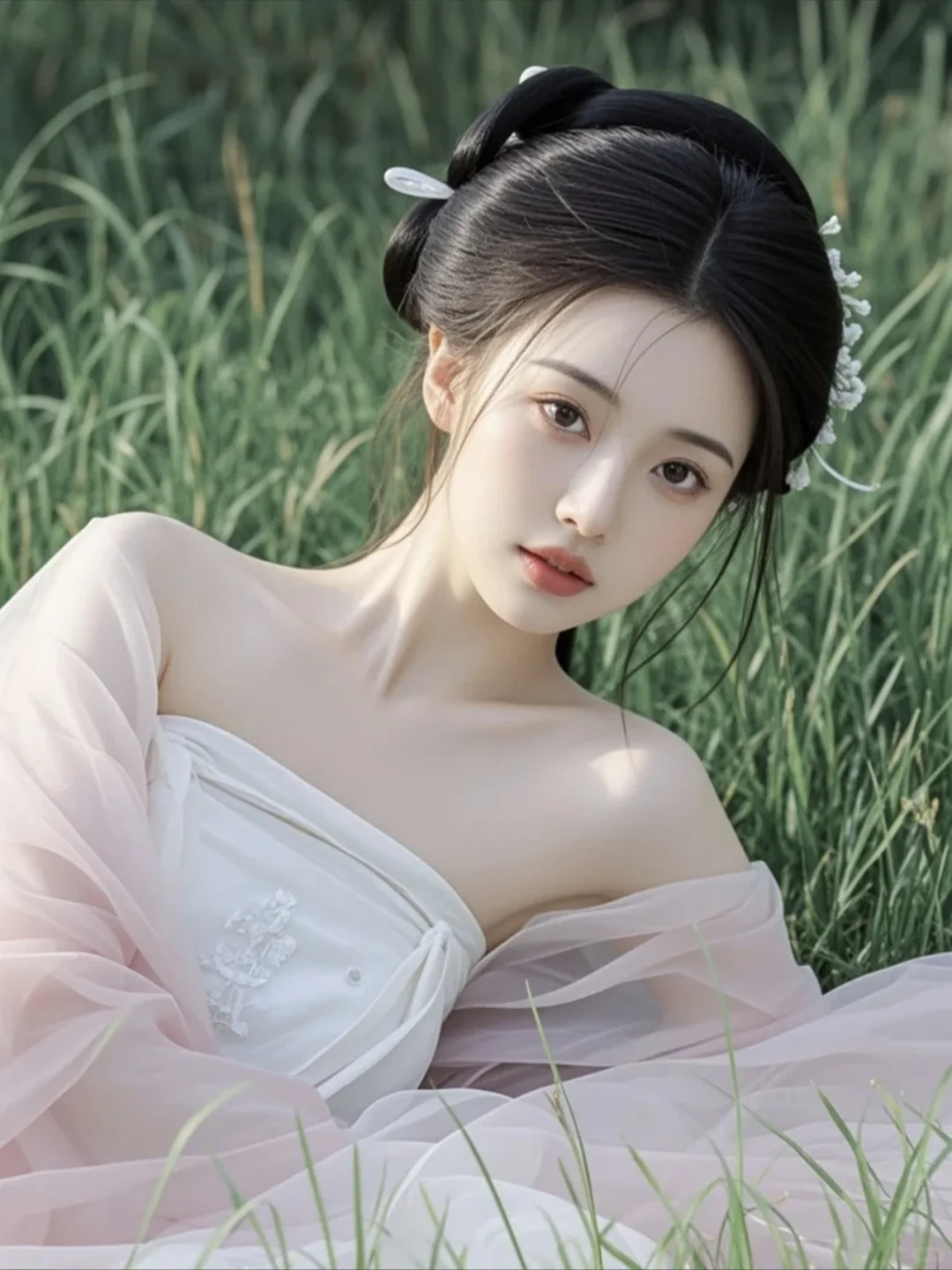 谁能拒绝这种仙气儿的古装呀！-AI生成