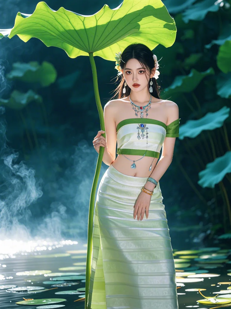 即梦咒语分享 | 河边傣女