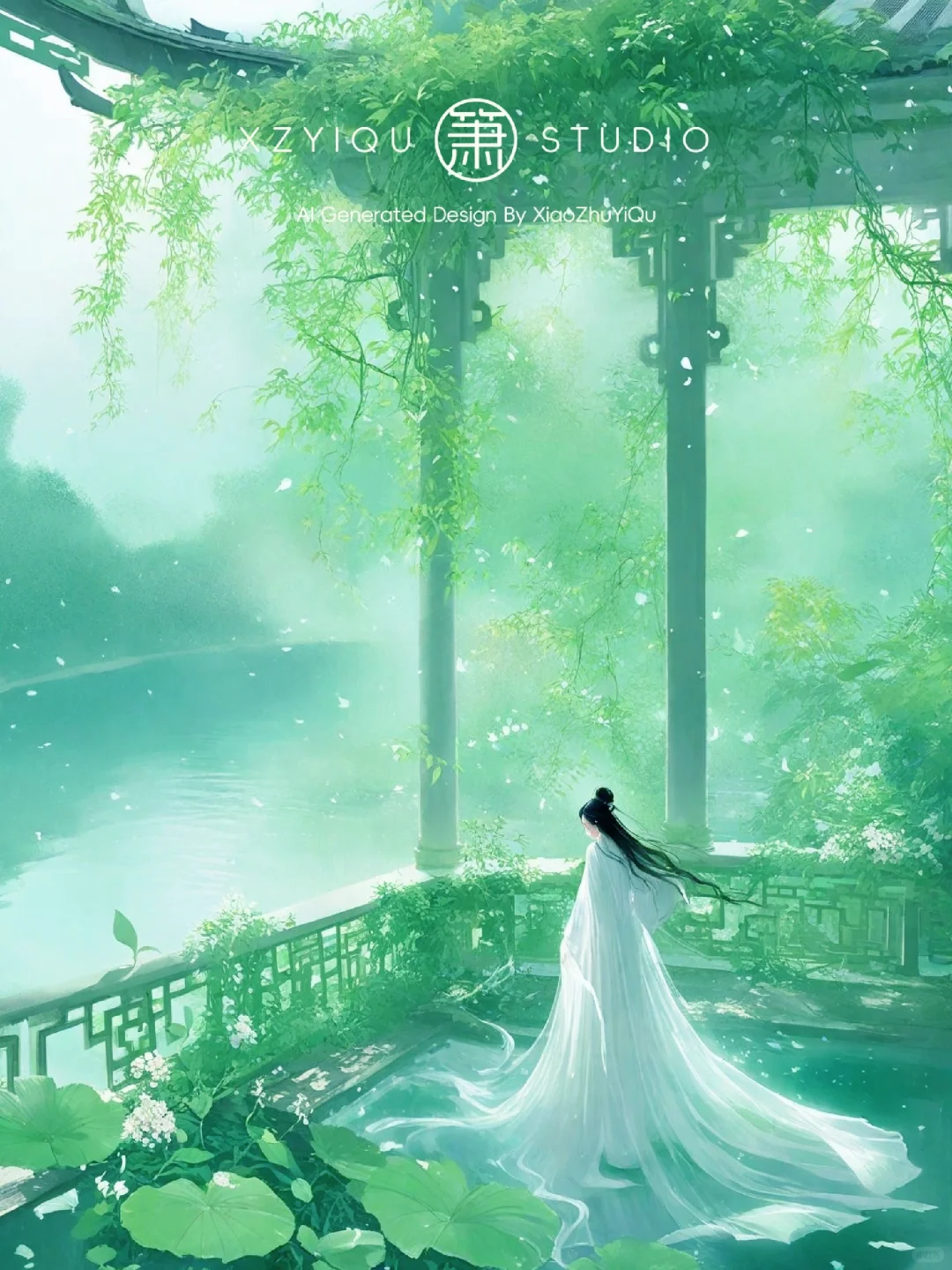 古风人像 | 细听那潺潺流水声