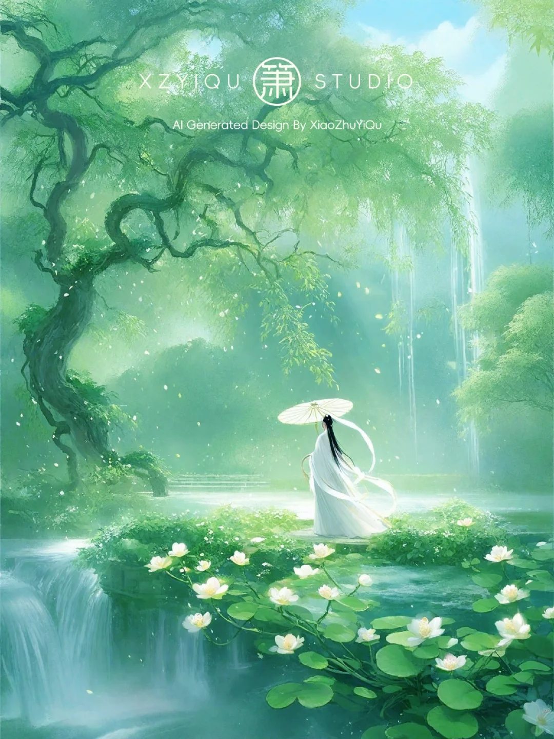 古风人像 | 细听那潺潺流水声