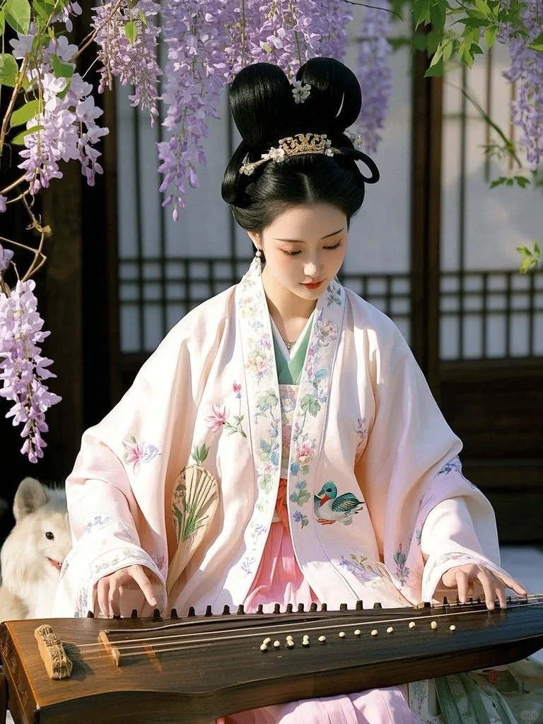 【AI脑洞】明代公主日常穿搭！穿越千年的时尚！