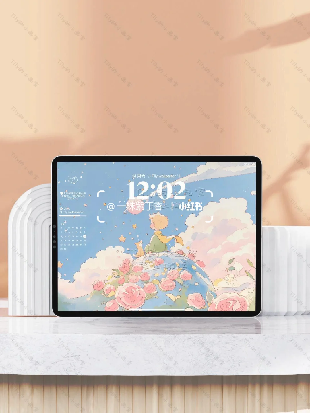 小王子和他的小狐狸🦊iPad 平板壁纸