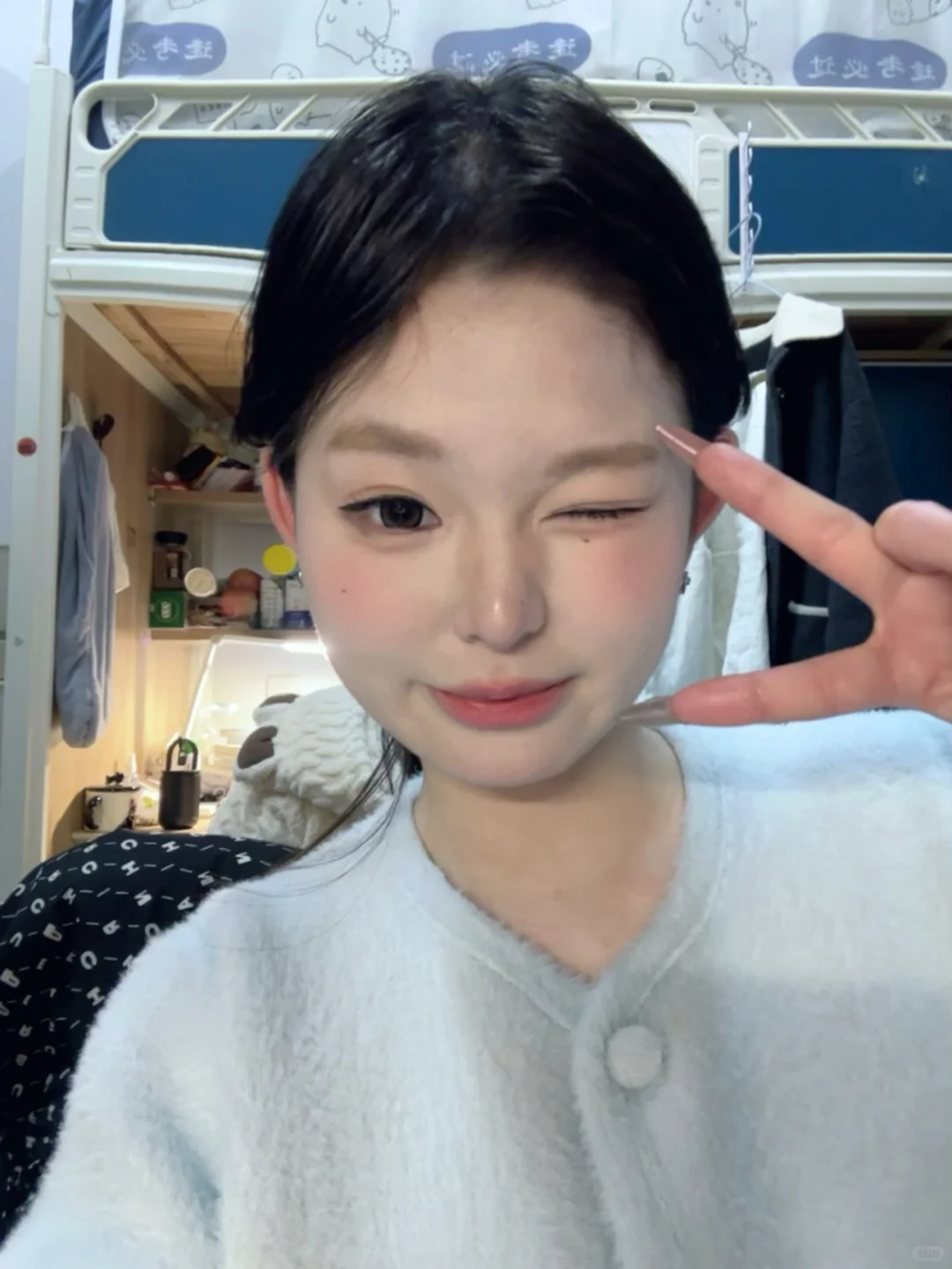 方圆脸单眼皮｜美的很轻松的圆眼韩系甜美妆