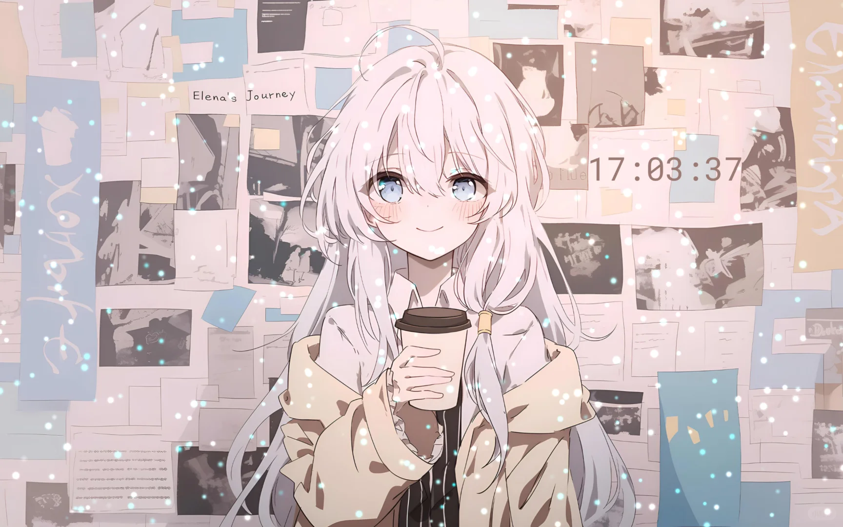 报纸墙#二次元壁纸