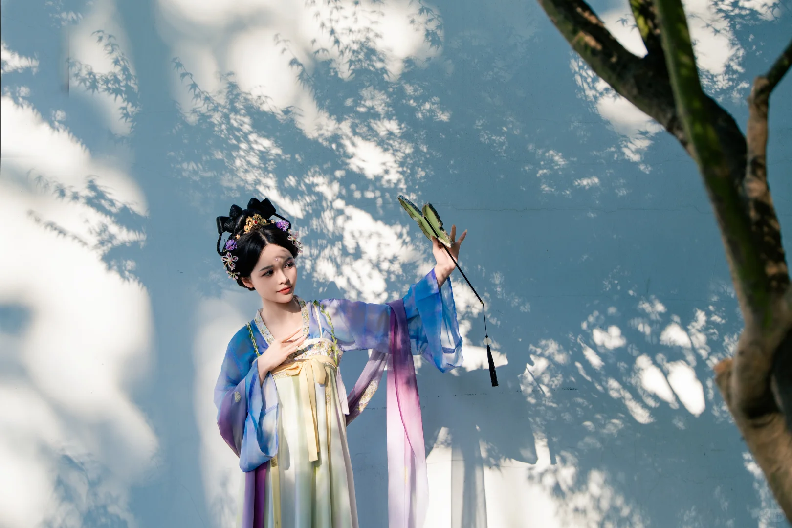 怎么会有这么仙的古装女孩～