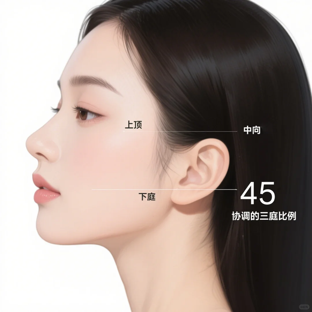 侧颜美学标准，宝子们速来掌握！