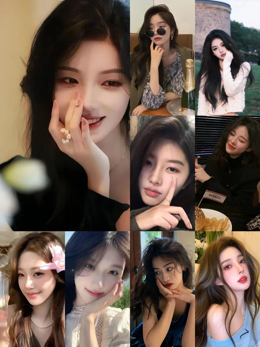 温柔妩媚动人女头像