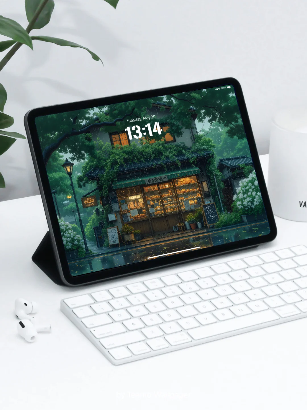 Teemo壁纸 | 雨中面包店 | #127