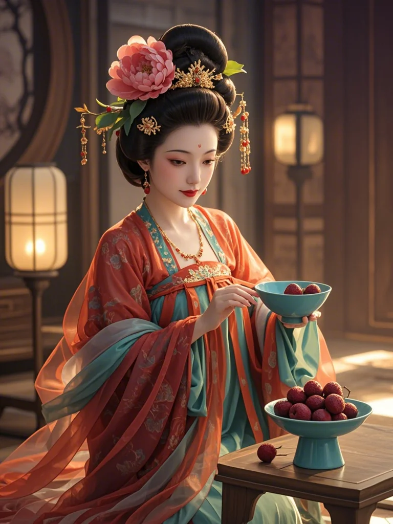 古风｜一骑红尘妃子笑，无人知是荔枝来