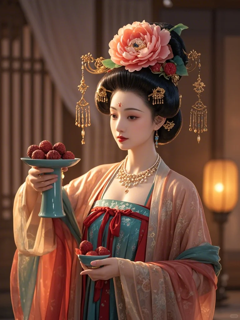 古风｜一骑红尘妃子笑，无人知是荔枝来