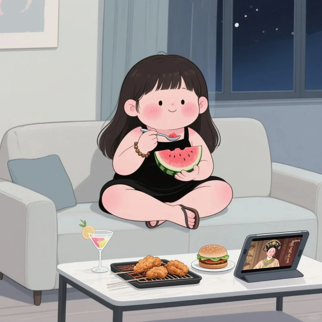 别人有钱存卡里，我有钱先存卡路里