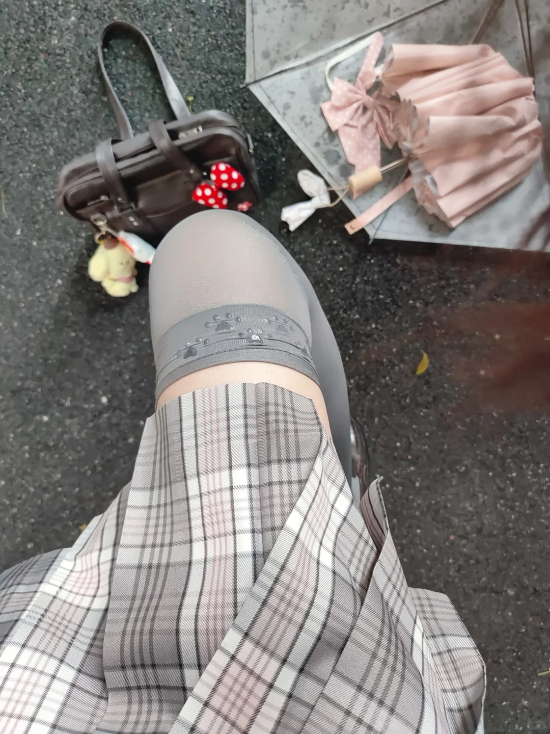 今天穿嘟灰粉🐾